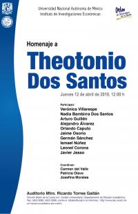 Homenaje a Theotonio Dos Santos en el IIEc UNAM